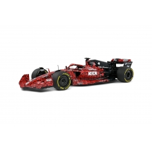 SOLIDO 1810203 1:18 ALFA ROMEO 2023 BOOGIE ART CAR F1