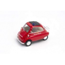 WELLY 24096FRR 1:18 BMW ISETTA FEUERWEHR, RED