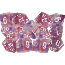 ROLE4 50507-FC SETS OF 15 DICE DIFFUSION WITH ARCH D4 FAERIE MAGIC