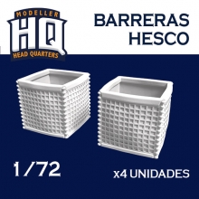 HQ BARRERAS HESCO 1:72