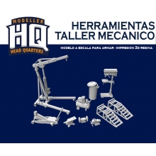 HQ HERRAMIENTAS TALLER MECANICO 1:24