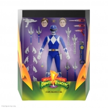 SUPER7 81926 MIGHTY MORPHIN POWER RANGERS ULTIMATES WAVE 3 BLUE RANGER