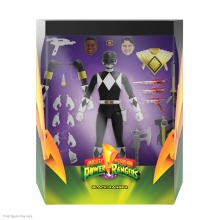 SUPER7 81922 MIGHTY MORPHIN POWER RANGERS ULTIMATES WAVE 3 BLACK RANGER