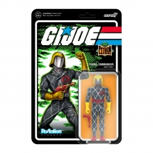 SUPER7 82806 GI JOE REACTION FIGURES WAVE 6 PYTHON PATROL COBRA COMMANDER