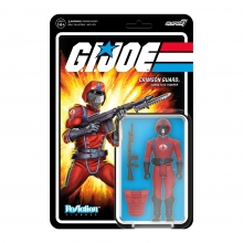 SUPER7 83387 GI JOE REACTION FIGURES WAVE 7 CRIMSON GUARD