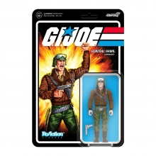 SUPER7 83390 GI JOE REACTION FIGURES WAVE 7 GENERAL HAWK