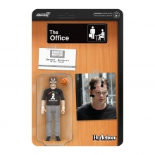 SUPER7 88060 THE OFFICE REACTION FIGURES WAVE 2 DWIGHT SCHRUTE BASKETBALL