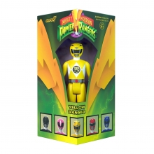 SUPER7 83426 MIGHTY MORPHIN POWER RANGERS REACTION FIGURES YELLOW RANGER TRIANGLE [ SDCC 2023 ]