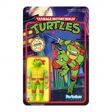 SUPER7 82844 TEENAGE MUTANT NINJA TURTLES REACTION WAVE 7 RAPHAEL CARTOON