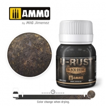 AMMO MIG JIMENEZ AMIG2252 URUST OXIDO NEGRO 40 ML