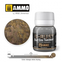 AMMO MIG JIMENEZ AMIG2253 URUST OXIDO NEGRO TRANSPARENTE 40ML