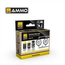 AMMO MIG JIMENEZ AMIG7522 COBRA MOTOR SET DE LLANTAS CROMADAS