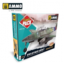 AMMO MIG JIMENEZ AMIG7812 SUPER PACK LUFTWAFFE DE LA SEGUNDA GUERRA MUNDIAL