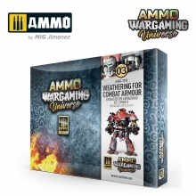 AMMO MIG JIMENEZ AMIG7922 AMMO WARGAMING UNIVERSE 03 ENVEJECIDO DE ARMADURAS DE COMBATE