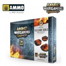 AMMO MIG JIMENEZ AMIG7923 AMMO WARGAMING UNIVERSE 04 SUELOS VOLCANICOS