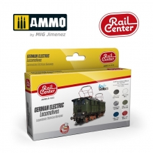 AMMO MIG JIMENEZ AMMOR1013 SET LOCOMOTORAS ELECTRICAS ALEMANAS