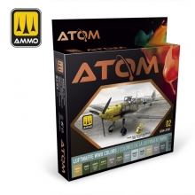 AMMO MIG JIMENEZ ATOM20701 ATOM SET COLORES DE LA LUFTWAFFE WWII