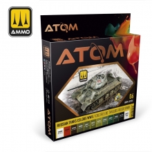 AMMO MIG JIMENEZ ATOM20705 ATOM SET COLORES DE TANQUES RUSOS WWII