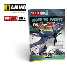 AMMO MIG JIMENEZ AMIG6523 SOLUTION BOOK 14 COMO PINTAR AVIONES DE LA US NAVY DE FINALES DE LA 2GM ENG CAST FRA DEU