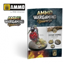 AMMO MIG JIMENEZ AMIG6921 AMMO WARGAMING UNIVERSE BOOK 02 ESTEPAS DISTANTES ENGLISH CASTELLANO POLSKI