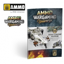 AMMO MIG JIMENEZ AMIG6927 AMMO WARGAMING UNIVERSE BOOK 08 ENVEJECIDO DE AERONAVES Y NAVES ESPACIALES ENG CAST POLSKI