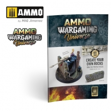 AMMO MIG JIMENEZ AMIG6930 AMMO WARGAMING UNIVERSE BOOK 11 CREA TUS PROPIAS ROCAS LIBRO MULTILINGUE