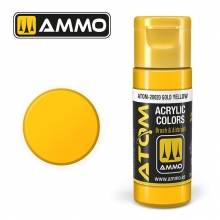 AMMO MIG JIMENEZ ATOM20020 ATOM COLOR AMARILLO DORADO