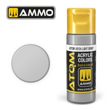 AMMO MIG JIMENEZ ATOM20124 ATOM COLOR GRIS CLARO