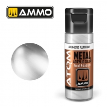 AMMO MIG JIMENEZ ATOM20165 ATOM METALLIC ALUMINIO