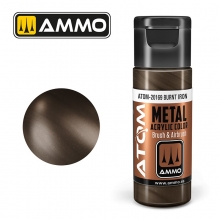 AMMO MIG JIMENEZ ATOM20169 ATOM METALLIC HIERRO QUEMADO