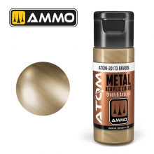 AMMO MIG JIMENEZ ATOM20173 ATOM METALLIC LATON