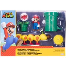 JAKKS NT421604 NINTENDO 25 SODA JUNGLE DIORAMA