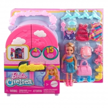 MATTEL HXN03 BARBIE SET DE JUEGO CLOSET DE CHELSEA PARA NIAS