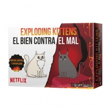 EXPLODING KITTENS EKIEK12ES EXPLODING KITTENS EL BIEN CONTRA EL MAL