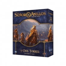 FANTASY FLIGHT MEC112ES EL SEOR DE LOS ANILLOS LCG LAS DOS TORRES EXPANSION SAGA