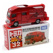 TOMICA 173311 NO . 32 SAKAI CITY FIRE BUREAU RESCUE WORK VEHICLE