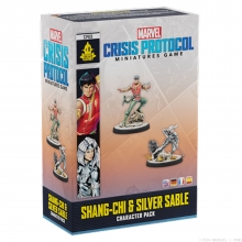 ATOMIC MASS GAMES CP69 MARVEL CRISIS PROTOCOL SHANG CHI & SILVER SABLE