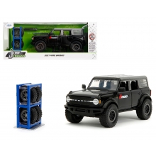 JADA 34185 1:24 JT 2021 FORD BRONCO W RACK