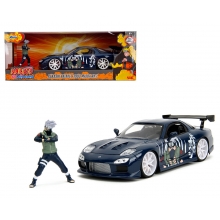 JADA 35349 1:24 HWR NARUTO 1993 MAZDA RX - 7 W / KAKASHI