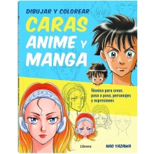 CONTRAPUNTO DIBUJAR Y COLOREAR CARAS ANIME Y MANGA