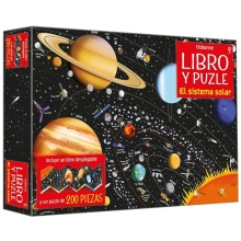 CONTRAPUNTO LIBRO Y PUZZLE SISTEMA SOLAR 200 PIEZAS