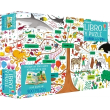 CONTRAPUNTO LIBRO Y PUZZLE ARBOL DE LA VIDA 300 PIEZAS