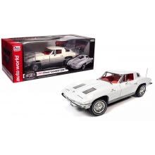 AUTOWORLD 1308 1:18 1963 CHEVROLET CORVETTE COUPE ( MCACN )