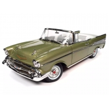 AUTOWORLD AW306 1:18 1957 CHEVROLET BEL AIR CONVERTIBLE