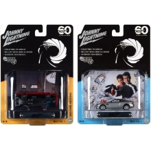 JOHNNY JLDR016 1:64 JOHNNY LIGHTNING SILVER SCREEN MACHINES DIORAMA