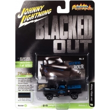 JOHNNY JLSP181A 1:64 1941 WILLYS GASSER PICKUP ( BLACKED OUT ) DARK BLUE