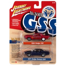 JOHNNY JLSP275A 1:64 JOHNNY LIGHTNING 2 PK 2022 R3 MR NORM VER A