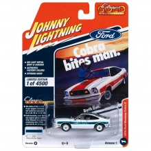 JOHNNY JLSP321B 1:64 1978 FORD MUSTANG COBRA II WHITE