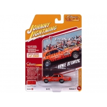 JOHNNY JLSP355B 1:64 1963 PONTIAC TEMPEST ORANGE W TIGER STRIPES