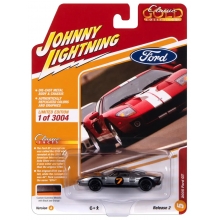 JOHNNY JLSP357A 1:64 2005 FORD GT GUNMETAL W ORANGE & FLAT BLACK